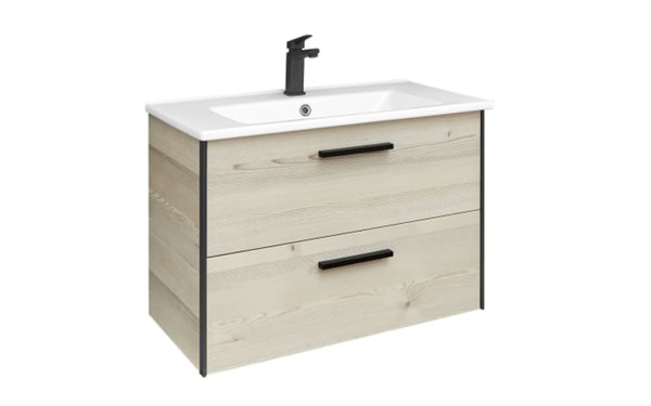 Bild 3 von Vito - Keramikwaschtisch, weiß, mit Armaturlochbohrung