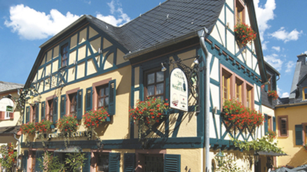 Bild 1 von Hessen - Rüdesheim am Rhein - 3*S Weinhotel des Rieslings „Zum grünen Kranz“