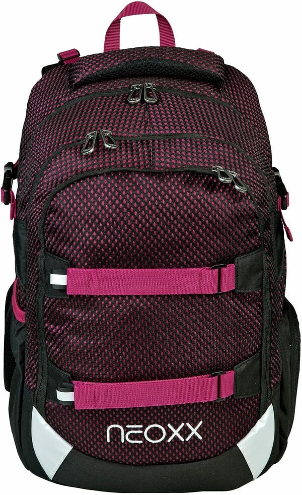 Bild 1 von neoxx Schulrucksack Active, Crazy in Mesh, aus recycelten PET-Flaschen