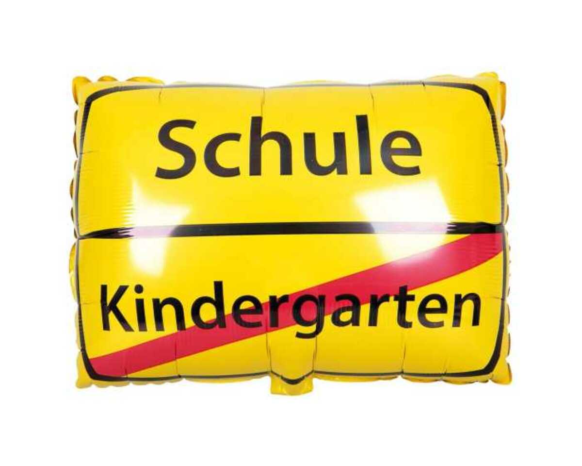 Bild 1 von Folienballon *Schild* Schule *O'Canny*