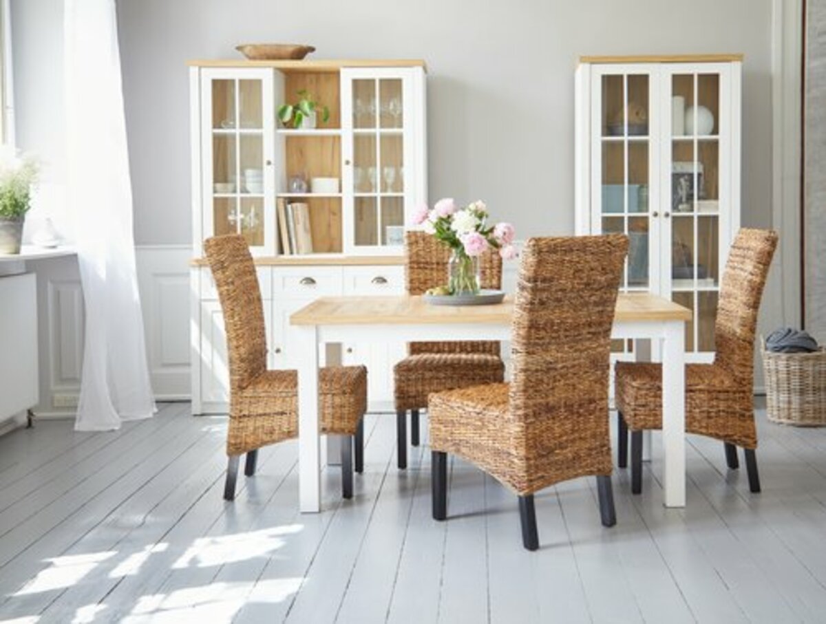 Bild 2 von Aufsatz MARKSKEL 2 Türen weiß/eichefarben