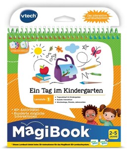 Vtech® Buch »MagiBook Lernstufe 1 - Ein Tag im Kindergarten«
