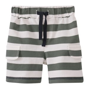 Baby Joggingshorts mit Blockstreifen