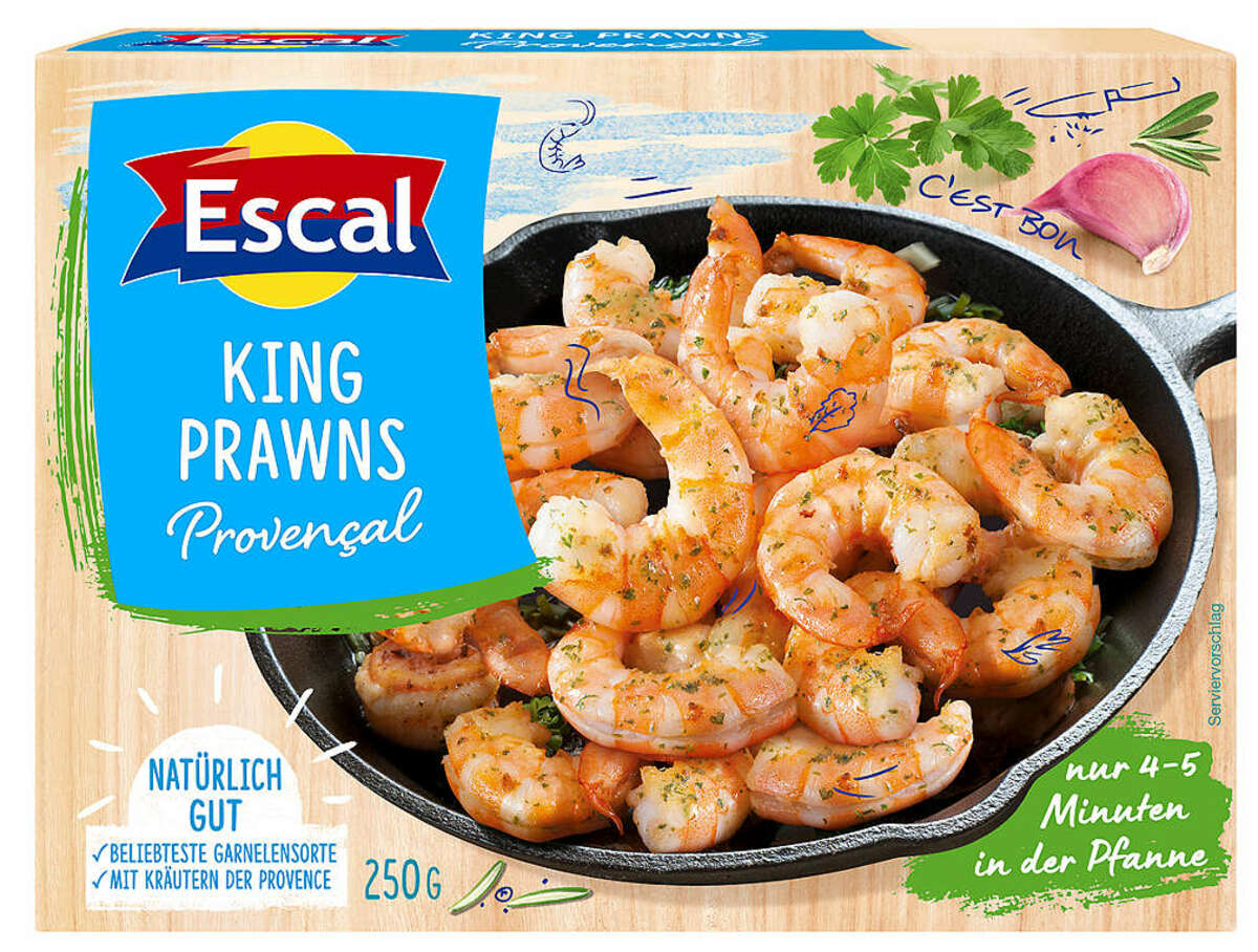 Bild 1 von ESCAL King Prawns Provençal oder Natur