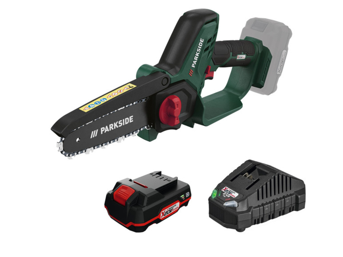 PARKSIDE® 20 V AkkuGehölzschneider »PGHSA 20Li A1«, Set mit Akku und