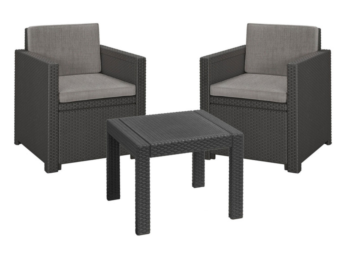 Bild 1 von Keter Balkonset »Victoria«, 3-teilig, anthrazit