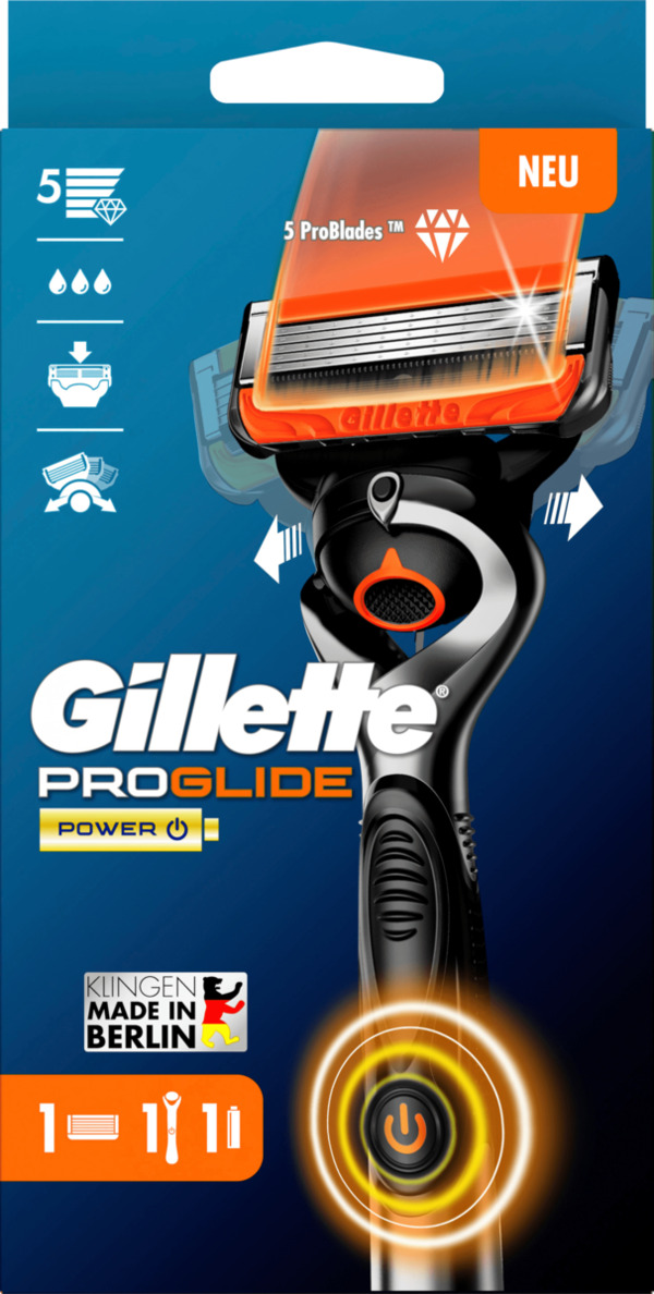 Certifikat Pidgin Jeg vil have Gillette Rasierer, ProGlide Power von dm für 14,95 € ansehen!