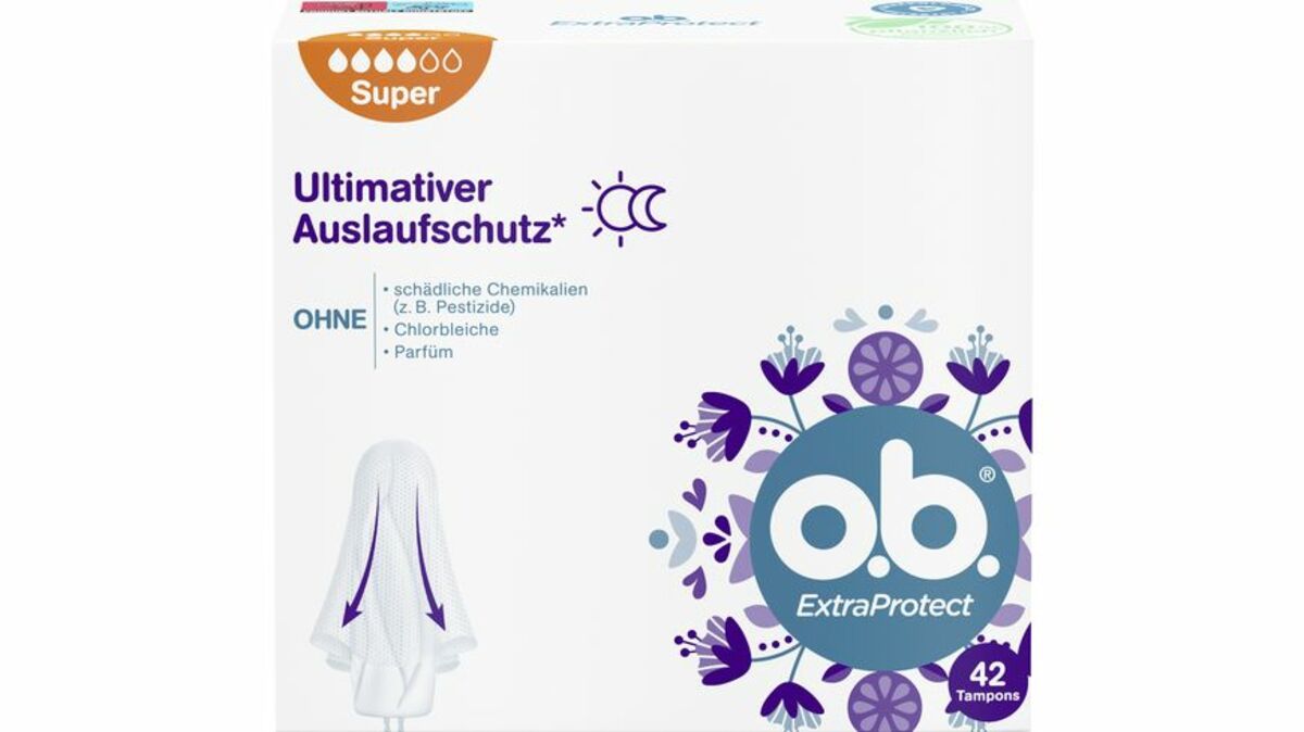 Bild 1 von O.B. Tampons ExtraProtect Super