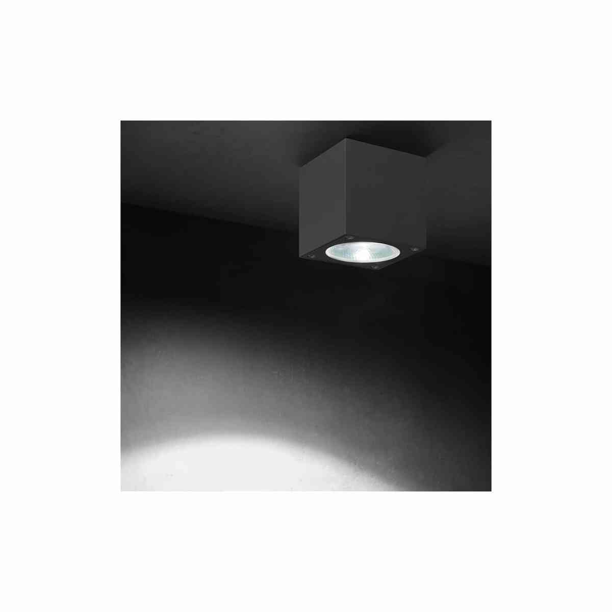 Bild 1 von LED Aufbau-Deckenleuchte Kubus IP54 Anthrazit