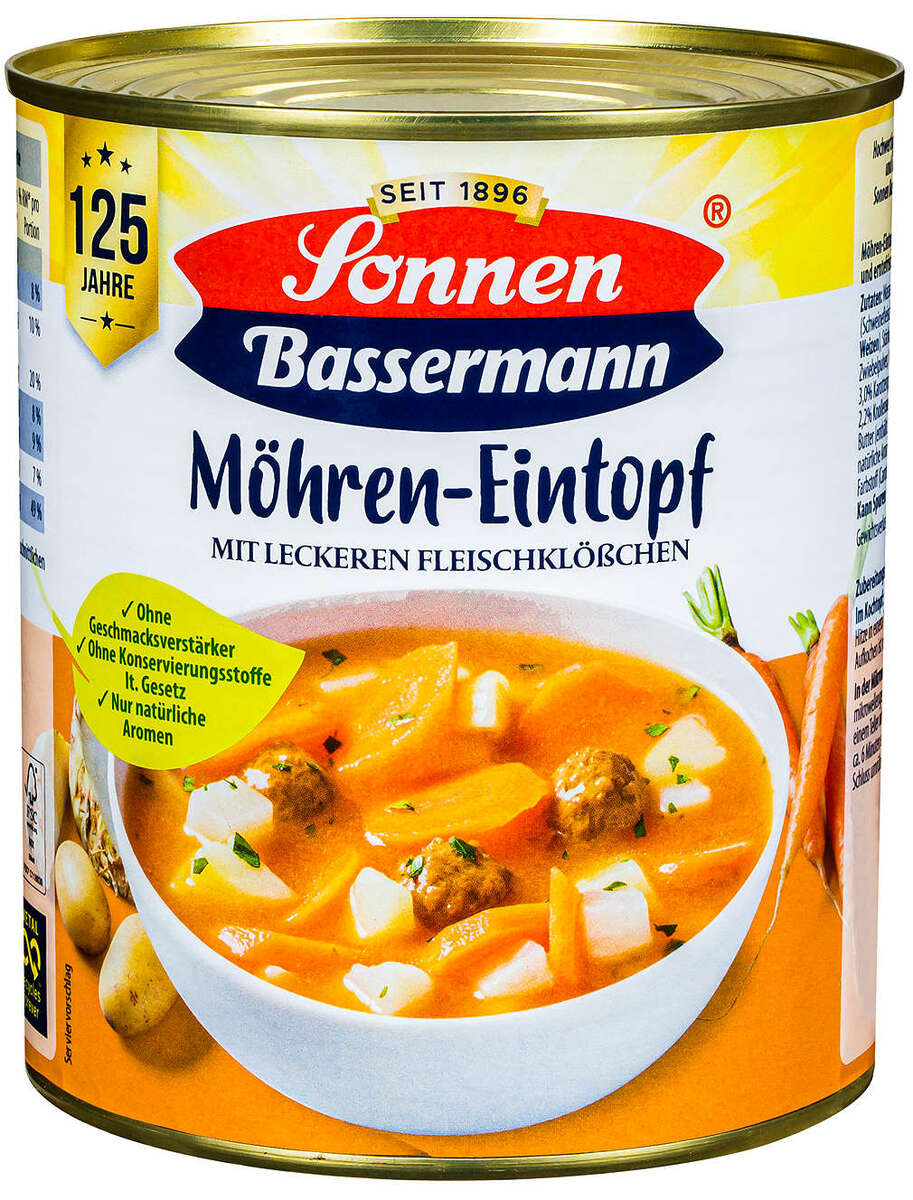 Bild 1 von SONNEN BASSERMANN Eintopf