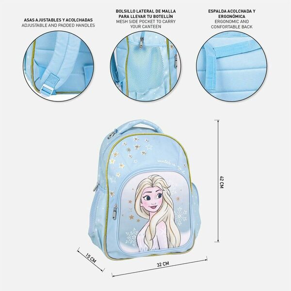 Bild 2 von Frozen Rucksack Schulrucksack Frozen Blau