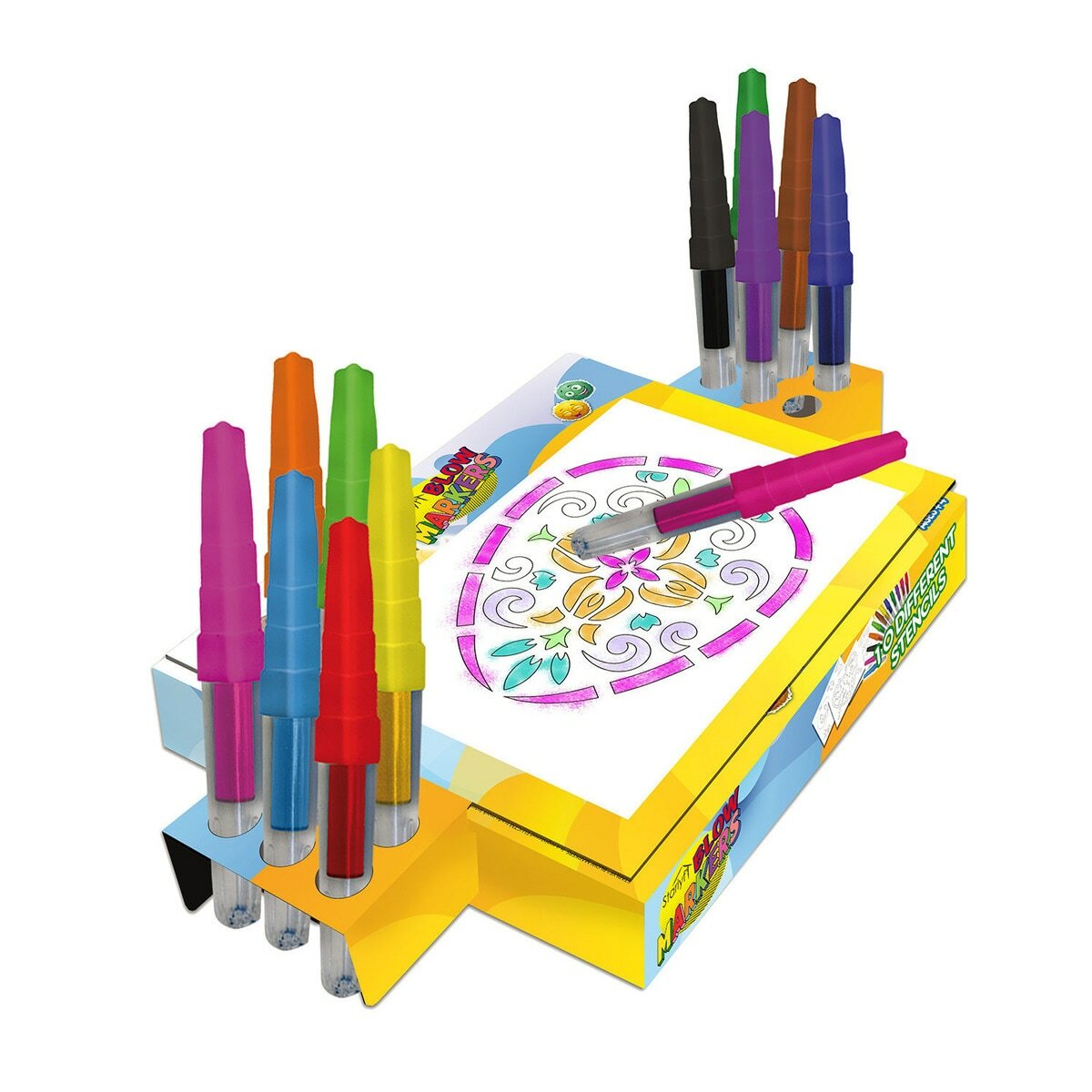 Bild 1 von Starlyf® Airbrush Pustestifte Set - Kreativset Blow Markers