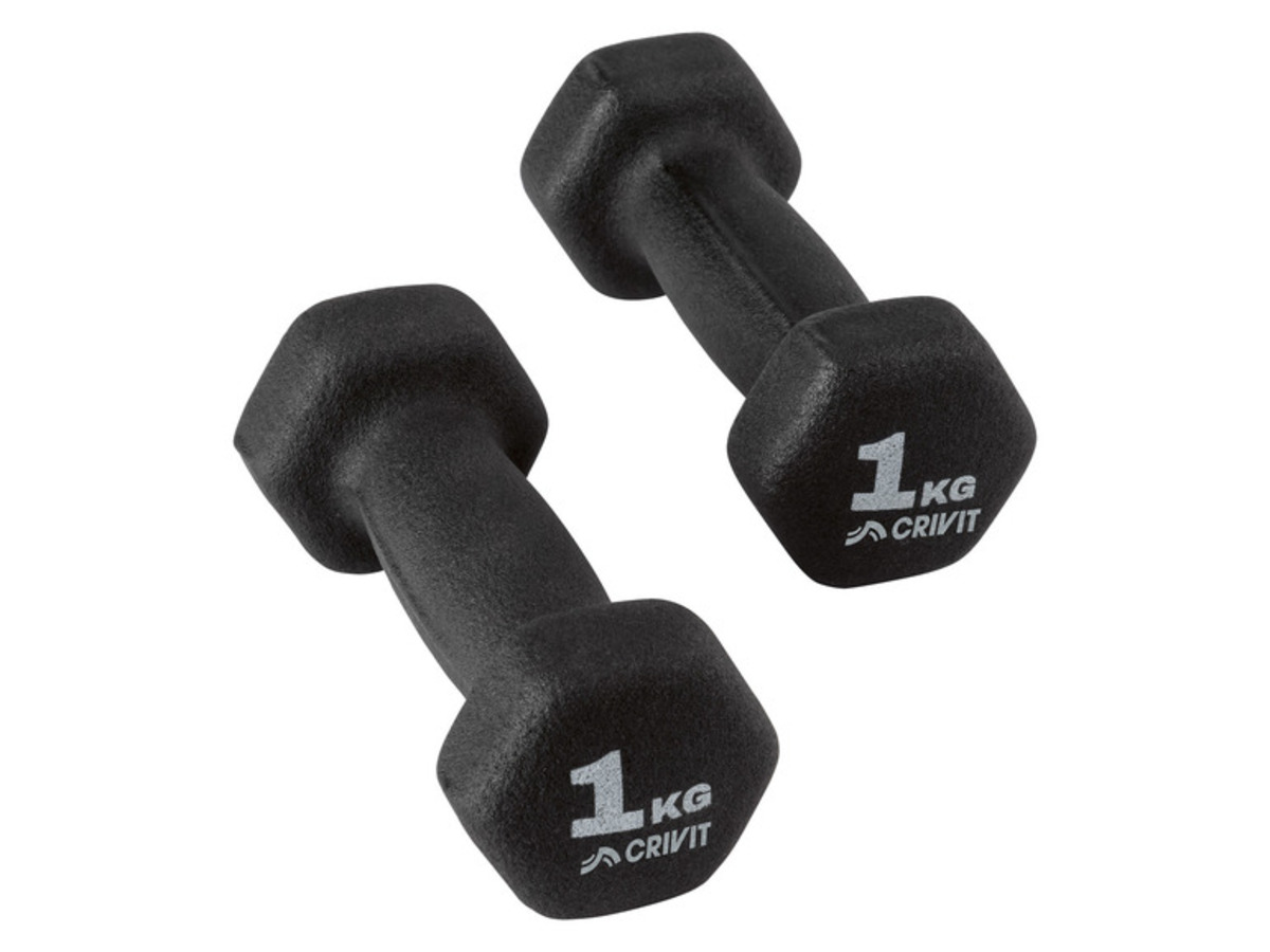 Bild 2 von CRIVIT Kurzhantel-Set, 2 x 1 kg / 2 x 2 kg