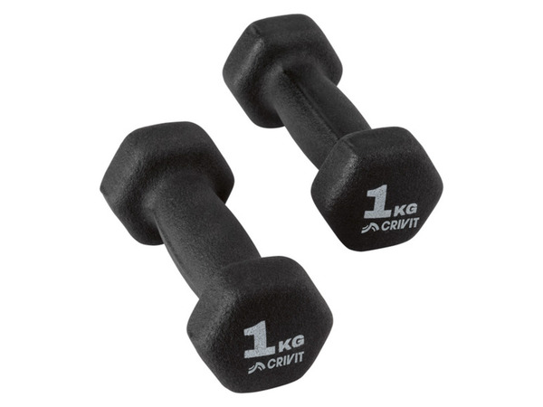 Bild 2 von CRIVIT Kurzhantel-Set, 2 x 1 kg / 2 x 2 kg