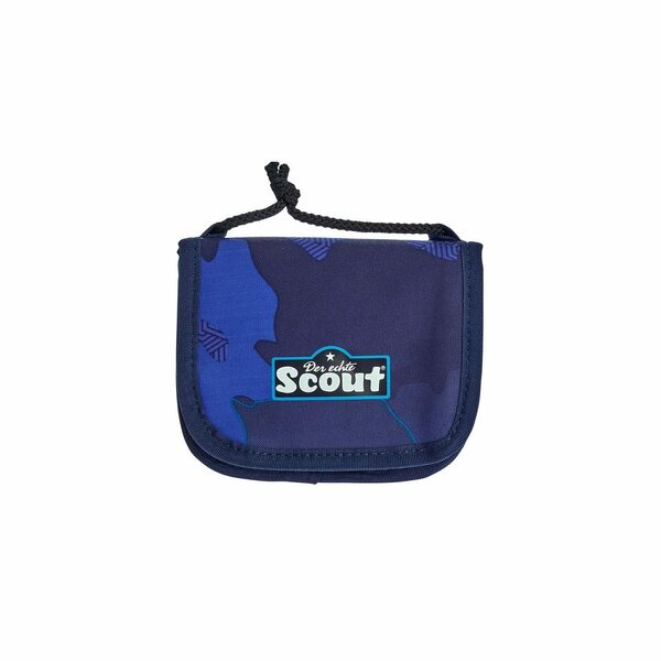 Bild 1 von Scout Schulranzen Brustbeutel Blue Police (1 Stück), Geldbeutel, Geldbörse