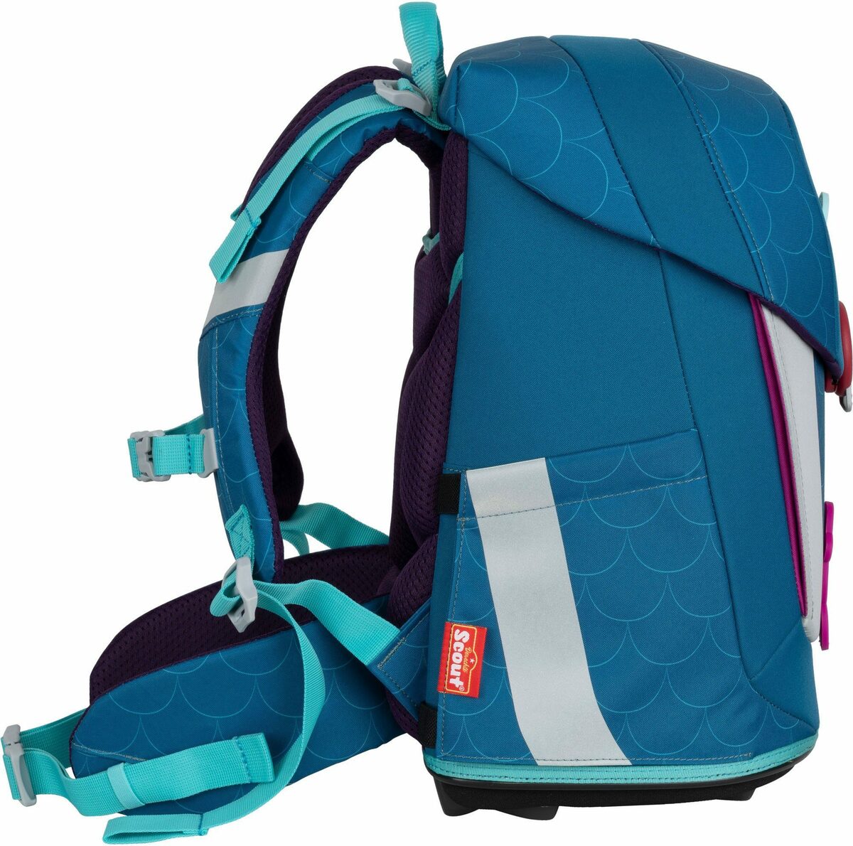Bild 3 von Scout Schulranzen Sunny II, Mermaid (Set), ent. recyceltes Material (Global Recycled Standard); bluesign® PRODUCT
