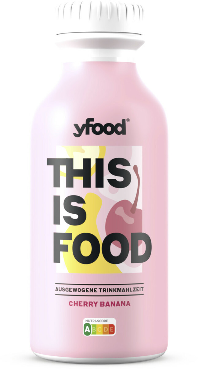 Bild 1 von Yfood Trinkmahlzeit Cherry Banana 500ML