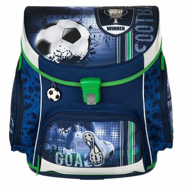 Bild 2 von Scooli Schulranzen Campus Fit (Set, 9-teilig inkl. Federmäppchen und Sporttasche), FOOTBALL Fußball