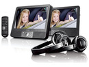 Bild 2 von Lenco MES-415 Tragbares 9"" DVD Player Set mit 2 festen Autohalterungen und 2 Kopfhörern