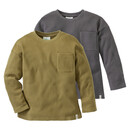 Bild 1 von 2 Jungen Langarmshirts aus Waffel-Piqué