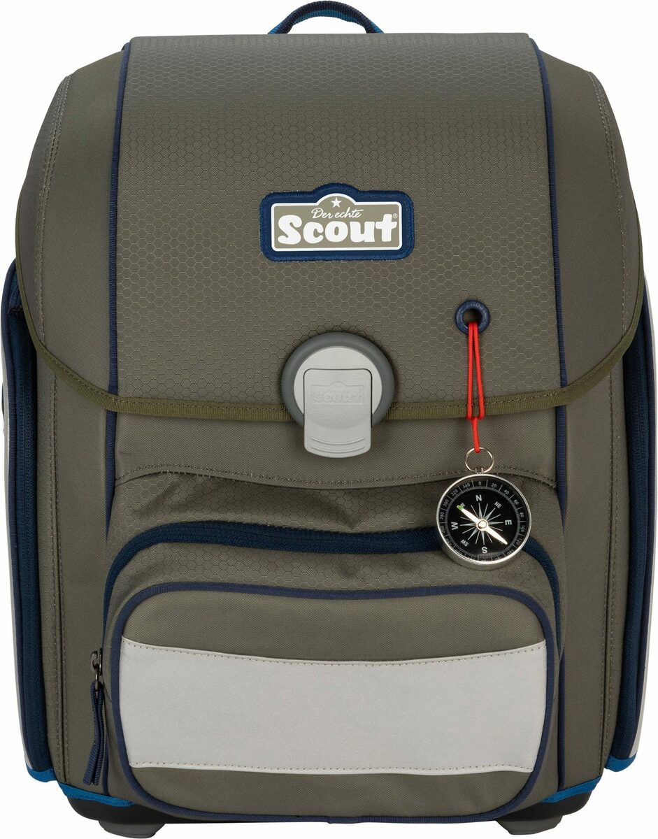 Bild 2 von Scout Schulranzen Genius, Adventure (Set), mit 3 Funny Snaps; enthält recyceltes Material