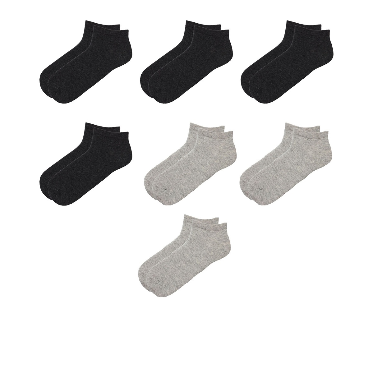 Bild 3 von CRANE Damen und Herren Sneaker-Socken, 7 Paar