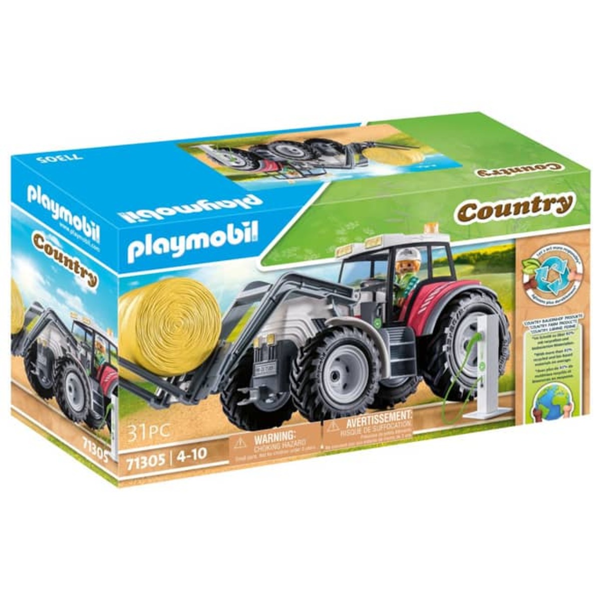 Bild 1 von PLAYMOBIL® 71305 - Großer Traktor - Playmobil Country