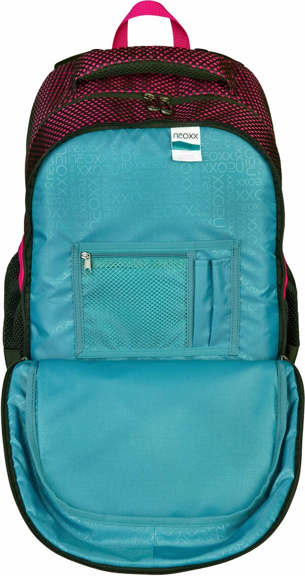 Bild 3 von neoxx Schulrucksack Fly, Crazy in Mesh, aus recycelten PET-Flaschen
