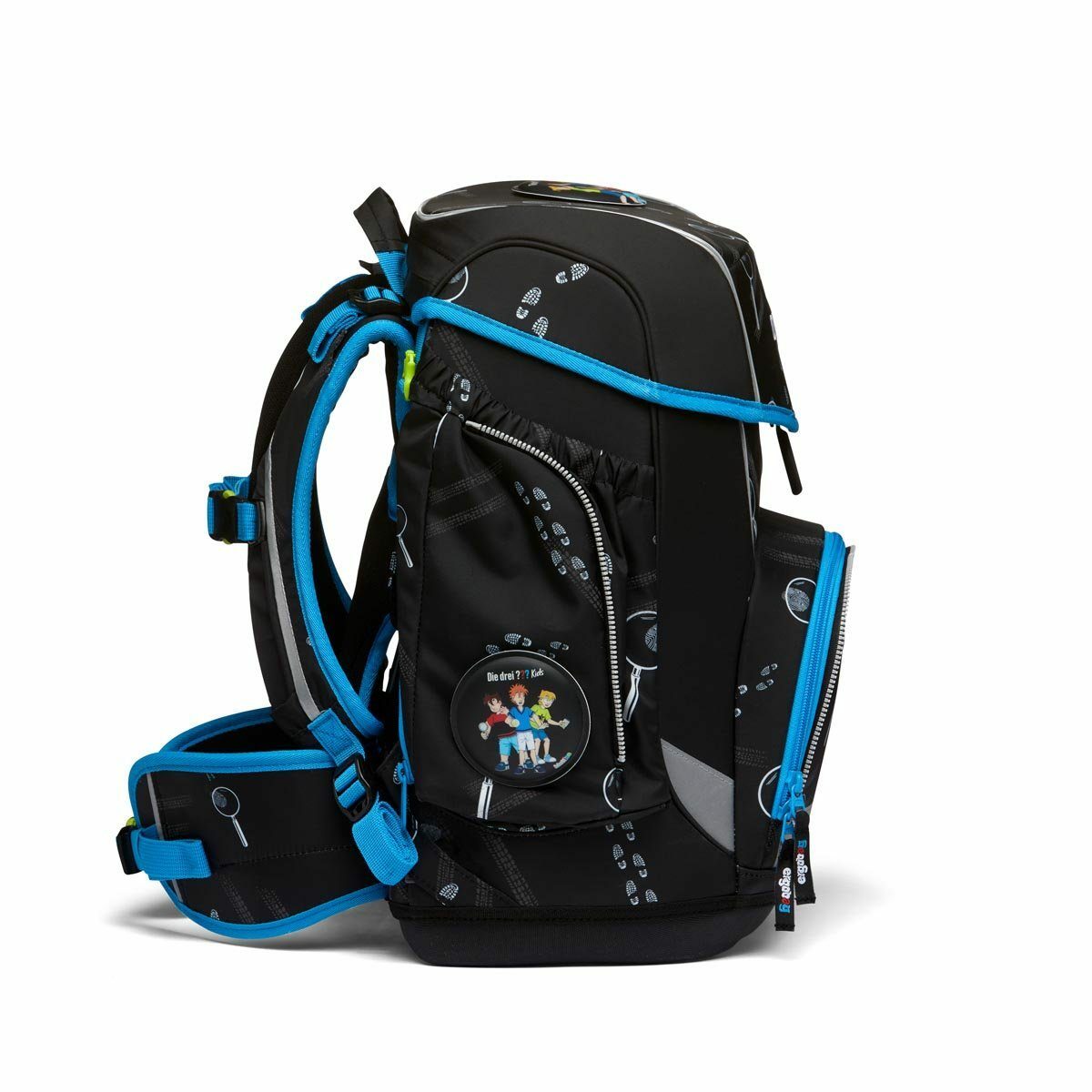 Bild 4 von ergobag Schulranzen cubo 5-tlg.Schulranzen-Set Bärdektiv, mi festen Seitentaschen