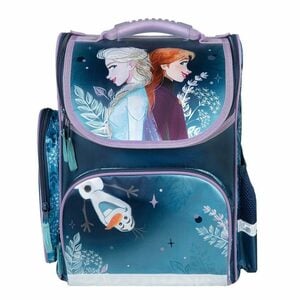 Familando Schulranzen Clou (Set, inkl. Federmäppchen (nicht gefüllt) und Sporttasche), Disney Eiskönigin Frozen 2 mit Prinzessin Anna und Elsa