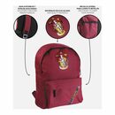 Bild 3 von Harry Potter Rucksack Schulrucksack Harry Potter Dunkelrot 31 x 44 x 16 cm