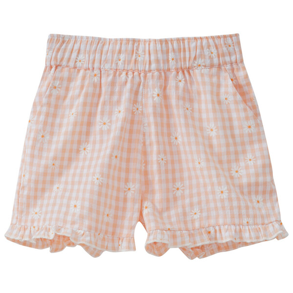 SALT AND PEPPER Baby Mädchen Shorts - Bequeme Blümchen-Shorts Mit Taschen