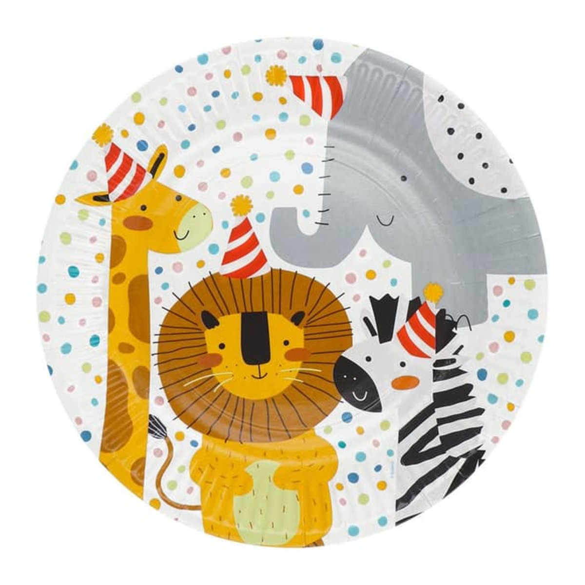 Bild 1 von 8 Partyteller - Safari - &Oslash; ca. 23 cm