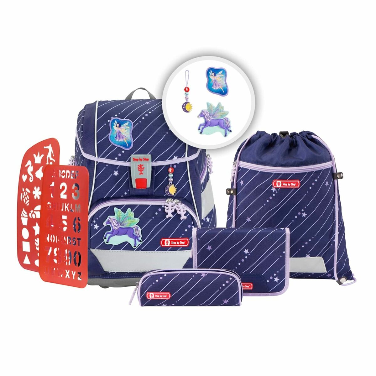Bild 1 von Step by Step Schulranzen 2IN1 PLUS, 6-teilig