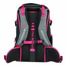 Bild 4 von neoxx Schulranzen Active (Set, 3-tlg. inkl. Schamper Box und Regenschutz-Hülle), Rucksack Set "pink in famous" - Schultasche 5. bis 12. Klasse