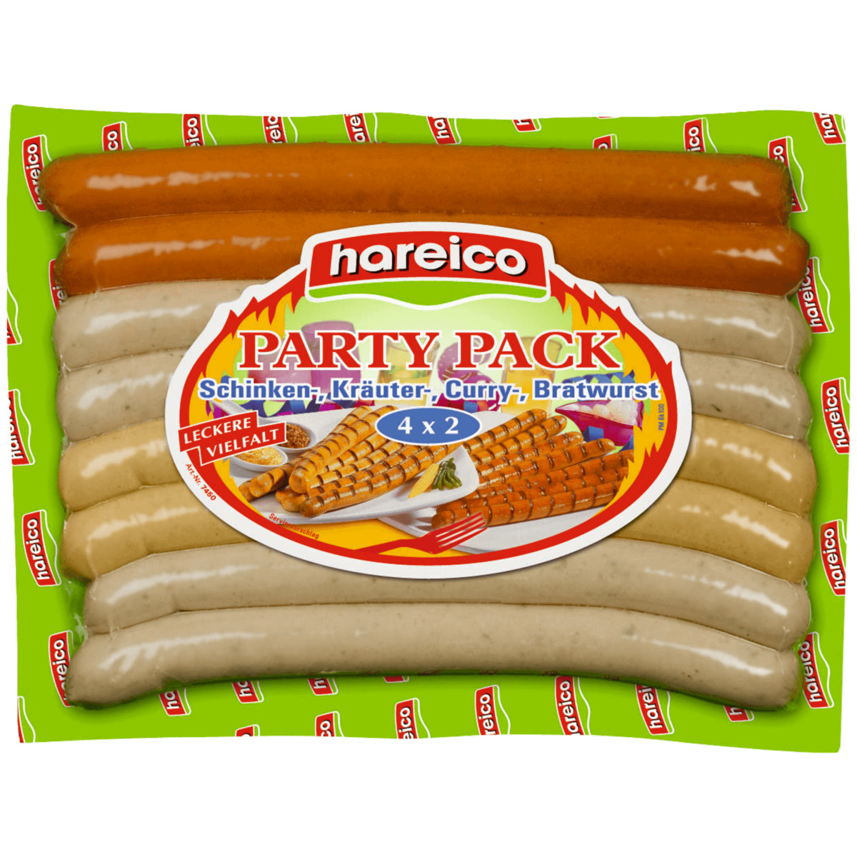 Bild 1 von Hareico Party-Pack Grillbratwurst 500g