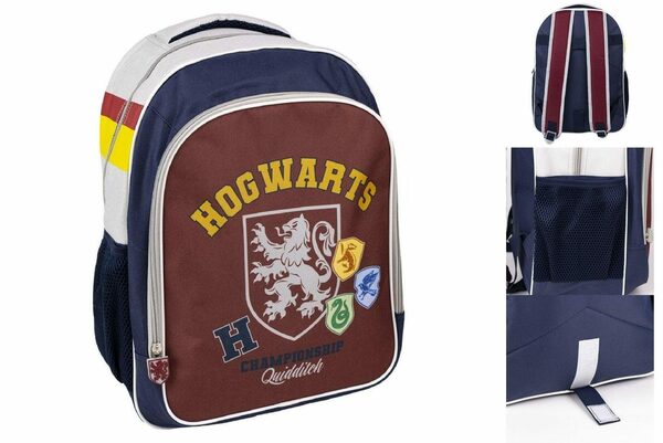 Bild 1 von Harry Potter Rucksack Schulrucksack Harry Potter Howarts Rot Dunkelblau