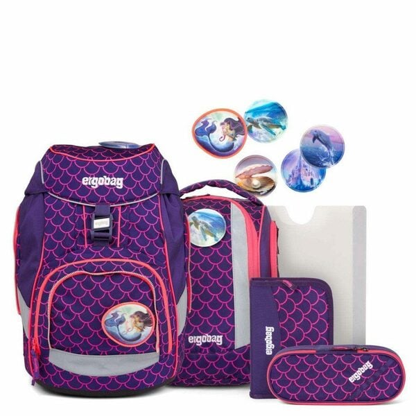 Bild 1 von ergobag Schulranzen Pack "LUMI-Edition" - Schulrucksack Set 6tlg.