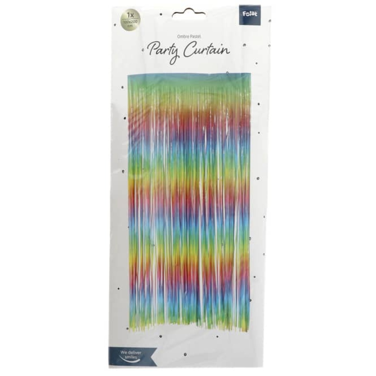 Bild 1 von Partyvorhang - bunt - ca. 100 x 200 cm