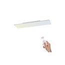 Bild 1 von Q-Flat 2.0 rahmenloses LED Deckenleuchte 100 x 25cm CCT + FB Weiß