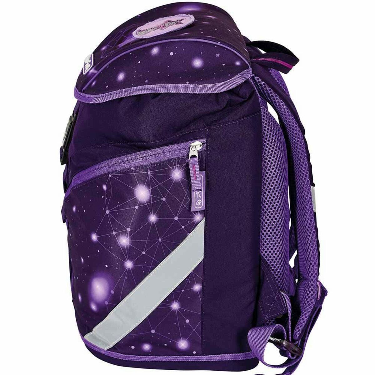 Bild 4 von Herlitz Schulranzen Herlitz Schulrucksack SoftLight Plus Space Girl 17-teilig