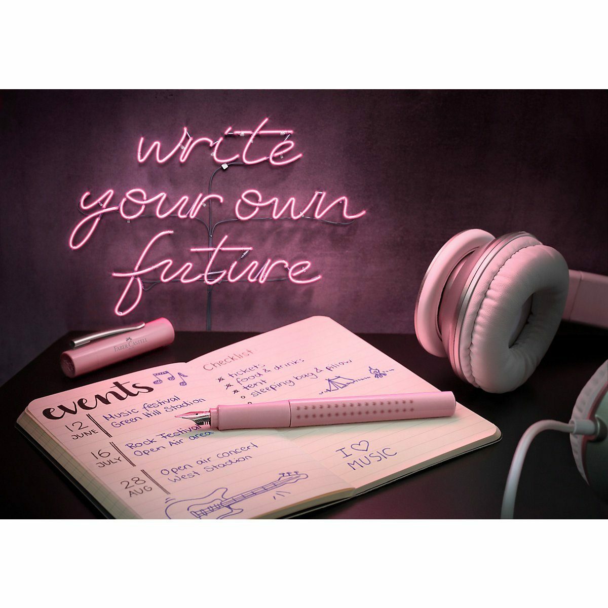 Bild 3 von Faber-Castell Malstift Schreibset Füller M & Kugelschreiber GRIP 2010