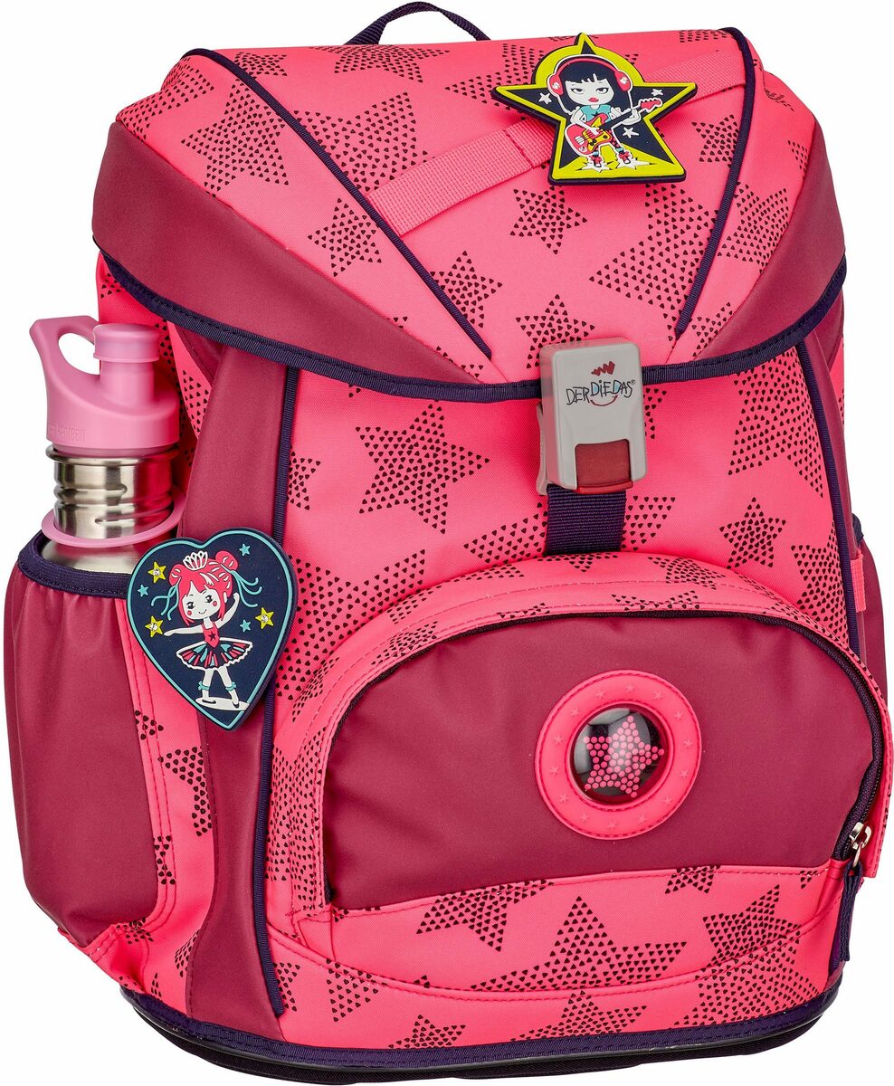Bild 2 von DerDieDas® Schulrucksack ErgoFlex Superflash - Neon Star (Set)