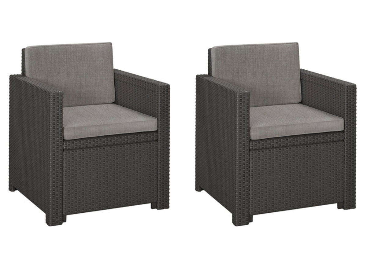 Bild 2 von Keter Balkonset »Victoria«, 3-teilig, anthrazit