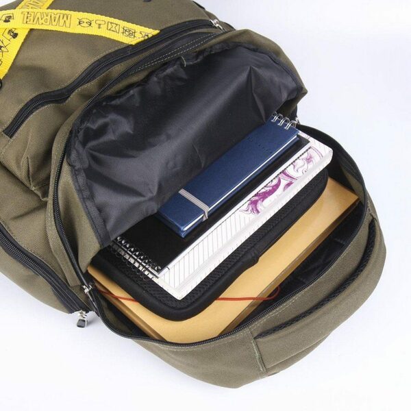 Bild 2 von MARVEL Rucksack Marvel Schulrucksack grün 30 x 13 x 44 cm Schulrucksack Kinder Rucksac