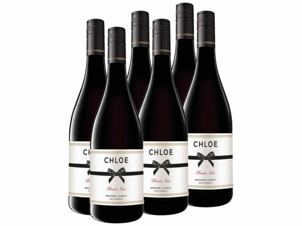 6 x 0,75-l-Flasche Weinpaket Chloe Pinot Noir Monterey County California  trocken, Rotwein von Lidl ansehen!