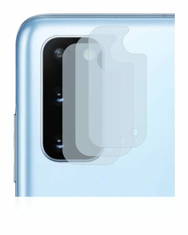 Bild 1 von BROTECT flexible Panzerglasfolie für Samsung Galaxy S20 (NUR Kamera), Displayschutzglas, 3 Stück, Schutzglas Glasfolie klar