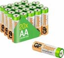 Bild 1 von GP Batteries 20er Pack Super Alkaline AA Batterie, LR6 (1,5 V, 20 St)