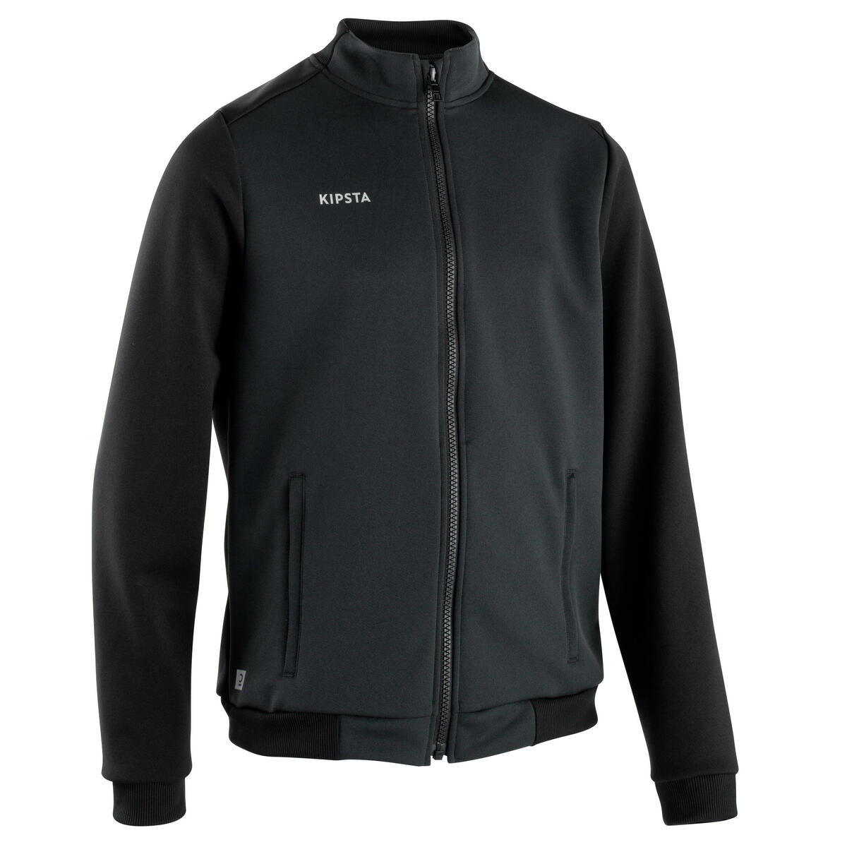 Bild 1 von Trainingsjacke Fussball Essential schwarz/grau
