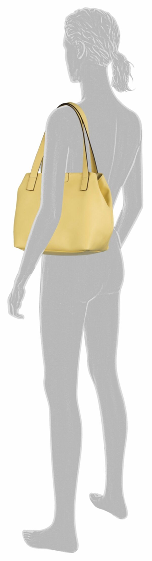 Bild 2 von TOM TAILOR Shopper Miri Zip Zip shopper L, in dezentem Stil